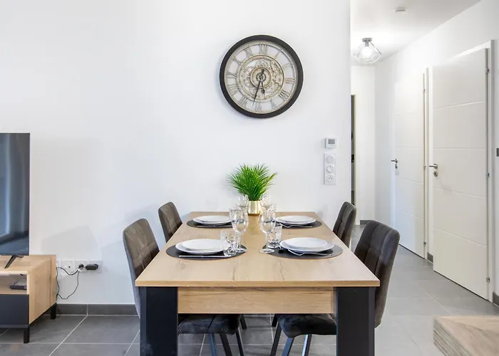 Апартаменты Superbe T3 Neuf Avec Balcon & Parking